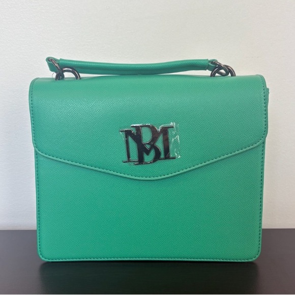 BADGLEY MISCHKA | Green Flap Handle Crossbody - Picture 1 of 2